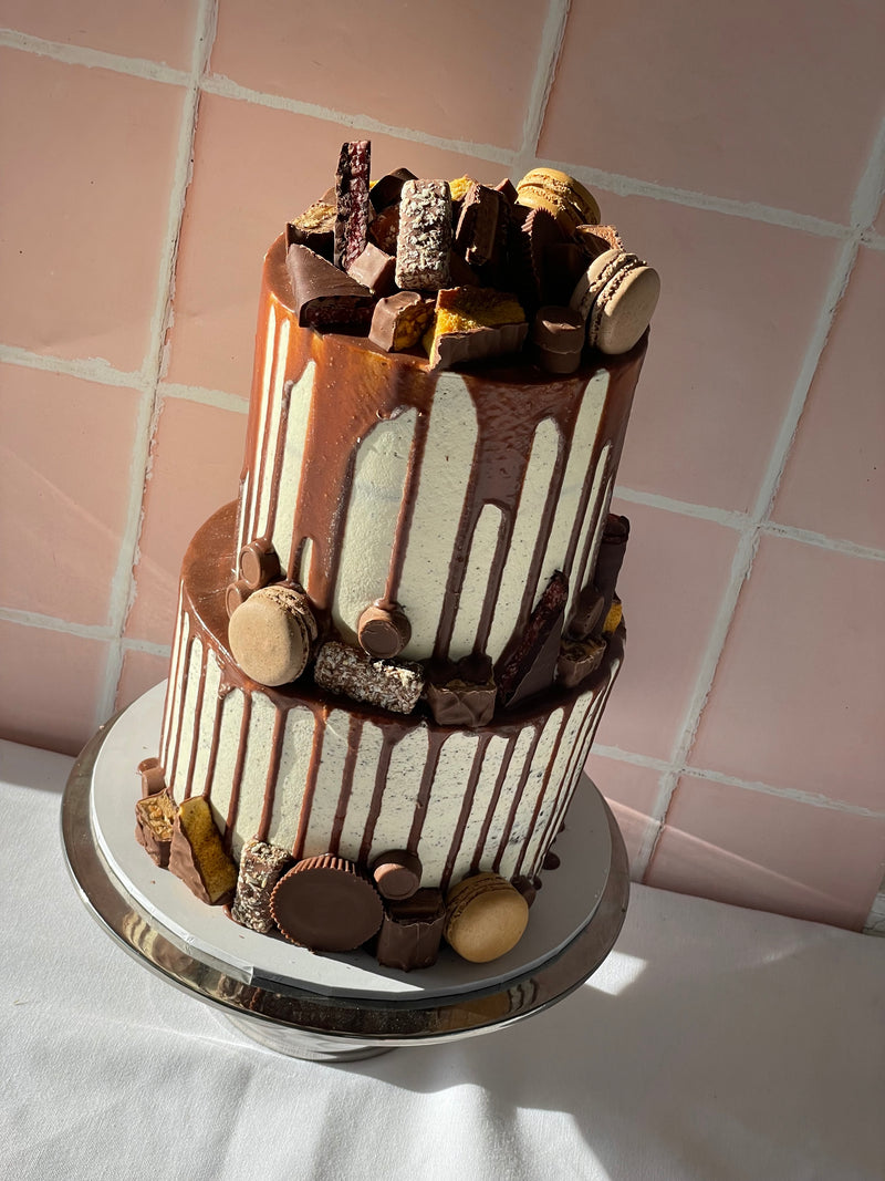 Drip Chocolate Overload Cake